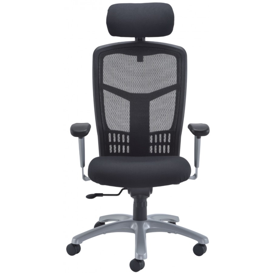 Fonz Mesh Chair A stylish, versatile chair with mesh back and seat to ensure a cool working environment. Physio-approved, designed for 24 hour use by users up to 24 stone in weight.